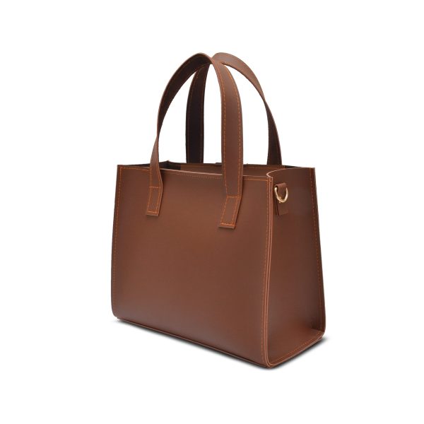 Strip Bag Brown Fashion