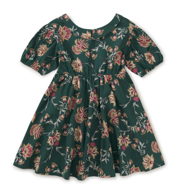 Tea Collection Puff Sleeve Collar Dress Salma Floral Sale