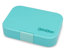 Yumbox Panino 4 Compartments Misty Aqua Rainbow Tray on Sale