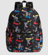 State Bags Recycled Polycanvas Kane Kids Large Skeleton Skate Sale