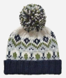 The Blueberry Hill Fairisle Knit Hat Navy Baby and Kids Hat For Sale