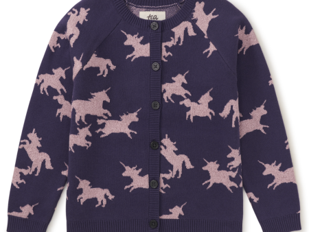 Tea Collection Unicorn Cardigan Unicorn Frolic Fashion