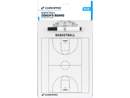 Champro Basketball Coach s Board 9 x12  Supply