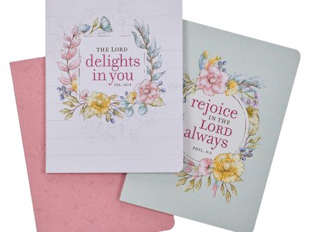 The LORD Delights in You notebook set Cheap