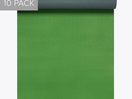 Premium 2-Color Honeydew Yoga Mat (6mm) - Value 10 Pack Fashion