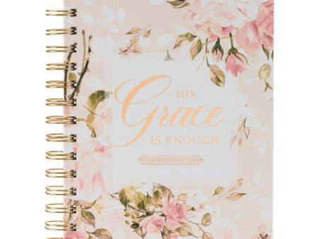 Agenda de apuntes His Grace is Enough 2 Corinthians 12:9 Online Hot Sale