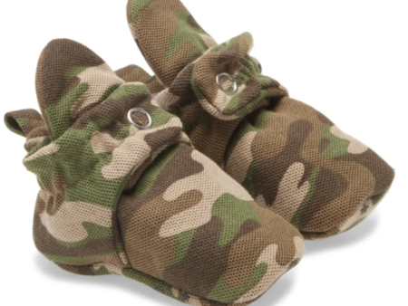 Robeez Snap Bootie Camo Green Size 6-12m Online