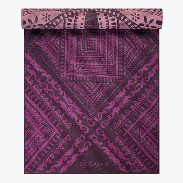 Reversible Inner Peace Yoga Mat (6mm) Cheap