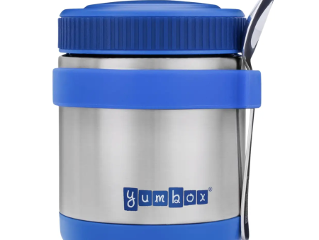 Yumbox Zuppa Thermal Food Jar With Spoon and Band Neptune Blue Cheap