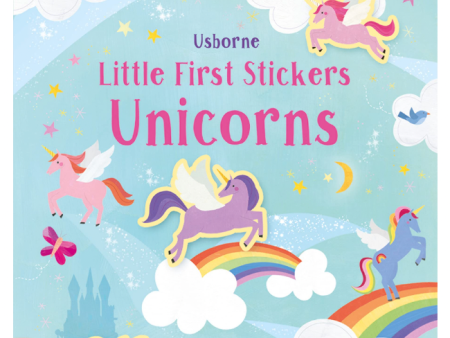 Usborne Little Stickers Unicorn Book on Sale