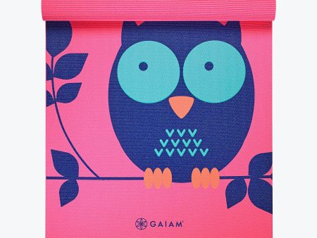 Kids Owl Yoga Mat (4mm) For Cheap