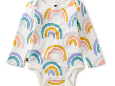 Tea Collection Baby Bodysuit Big Rainbow Hot on Sale