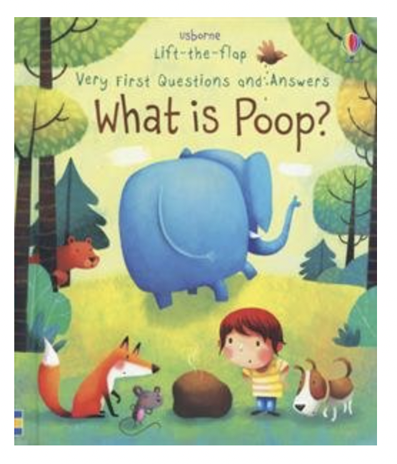 Usborne Lift The Flap What Is Poop? Hardcover Book For Discount