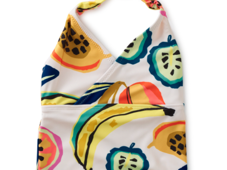 Tea Collection Tie Tankini Top Tropical Fruit Discount