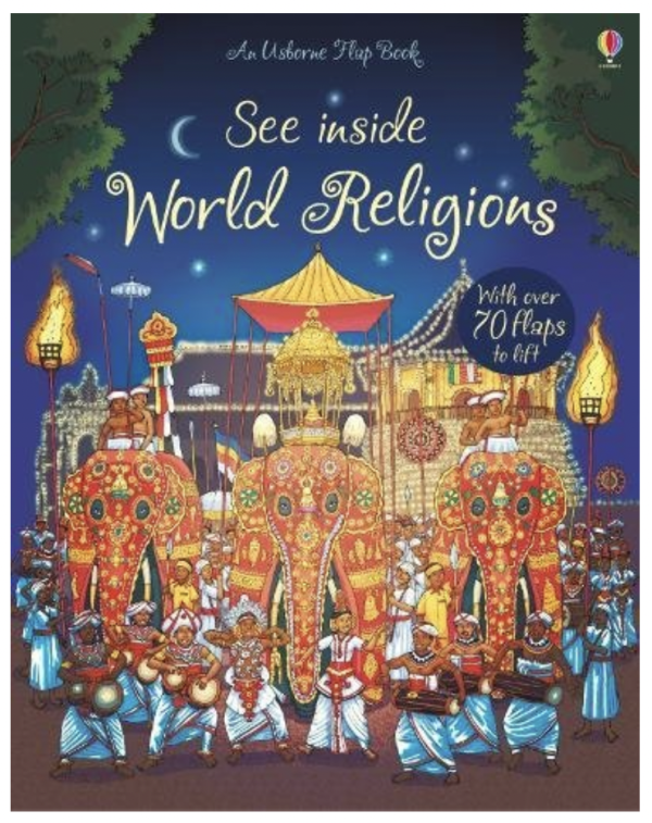 Usborne See Inside World Religions Hardcover Book Supply