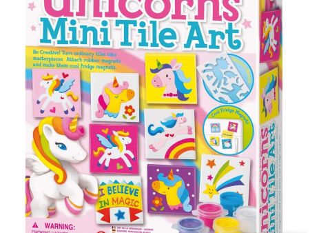 Toysmith  Unicorns Mini Tile Art on Sale