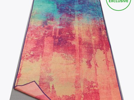 Featherlight Slip-Free Yoga Mat Towel on Sale