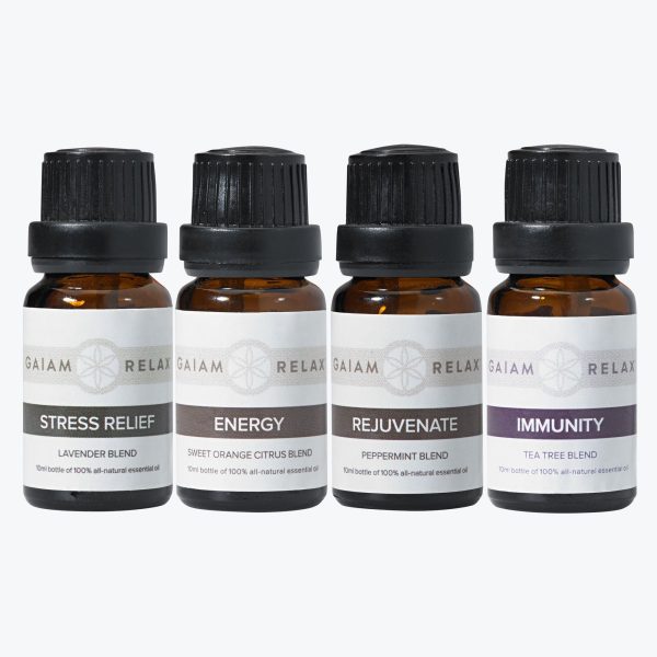 Gaiam Relax Essential Oils - 4 Pack Discount