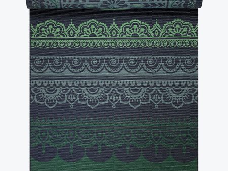 Reversible Boho Folk Yoga Mat (6mm) Cheap