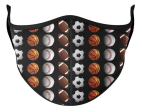 Top Trenz Sports Black Multi Face Mask Online Hot Sale