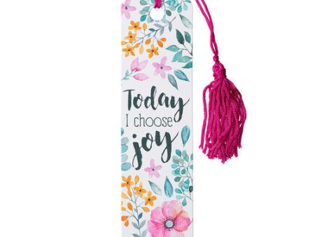 Today I Choose Joy Tassel Bookmark For Discount