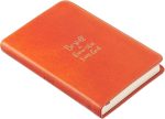 Agenda de lujo Be still and know - Naranja Hot on Sale