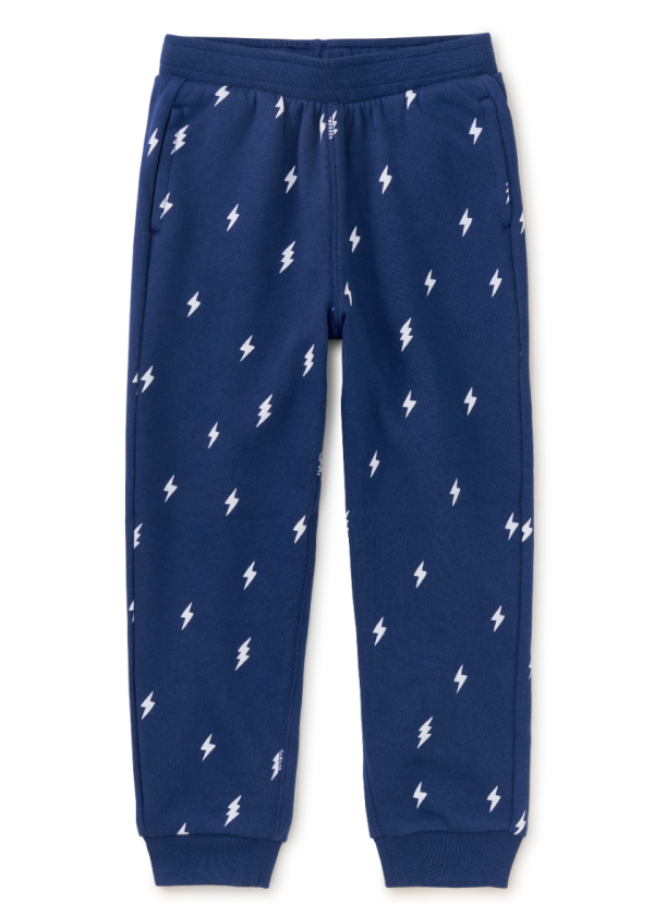 Tea Collection Going Places Joggers Lightning Bolts on Sale