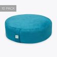 Teal Zafu Meditation Cushion - Value 10 Pack Cheap