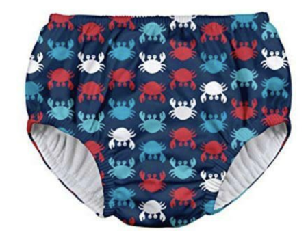 Green Sprouts Swim Diaper Navy Crabs Geo Size 6m Discount