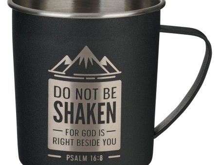 Termo pequeño de acero, Do Not Be Shaken - Psalm 16:8 For Discount