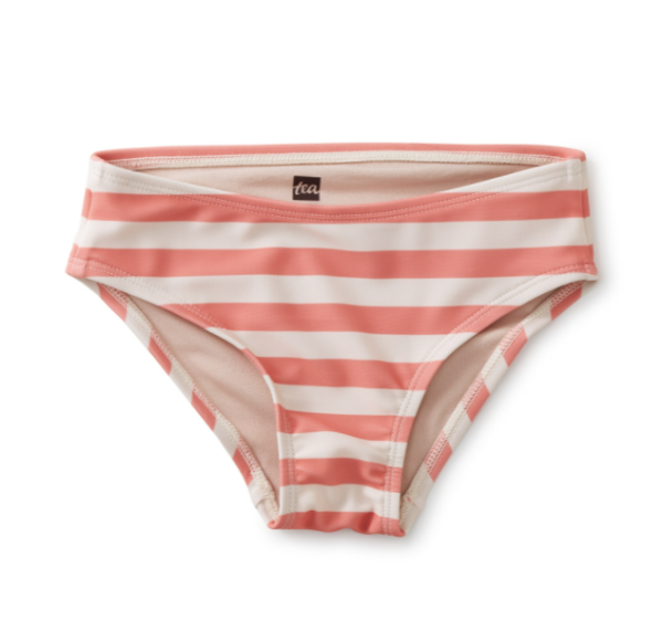 Tea Collection Bikini Bottom Core Swim Stripe - Peach Bloss Size 2 Years Online