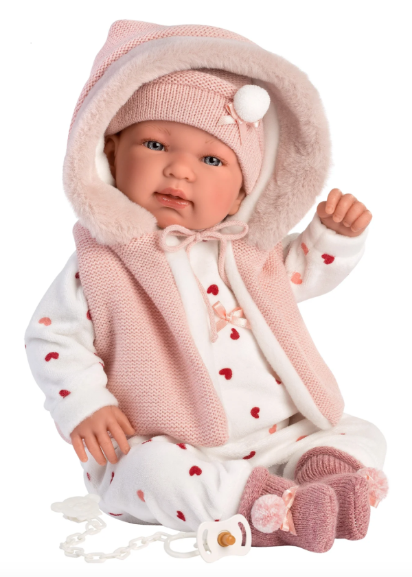 Llorens 17.3  Articulated Crying Newborn Doll Katelyn Sale