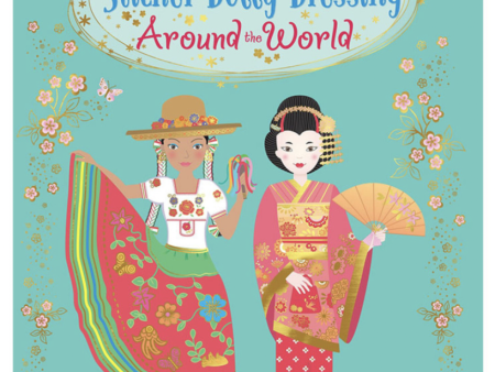 Usborne Sticker Dolly Dressing Around The World Book Hot on Sale