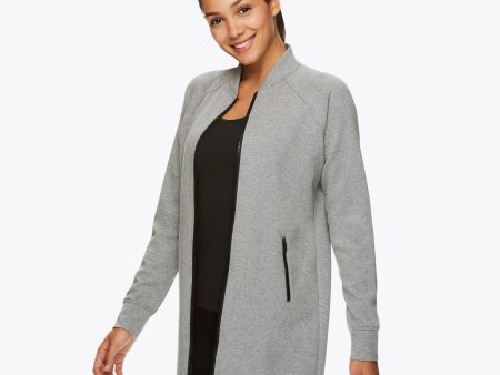 Gaiam X Jessica Biel Tribeca Longline Bomber Jacket Cheap