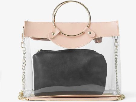 Acrylic Bag Peach Fashion