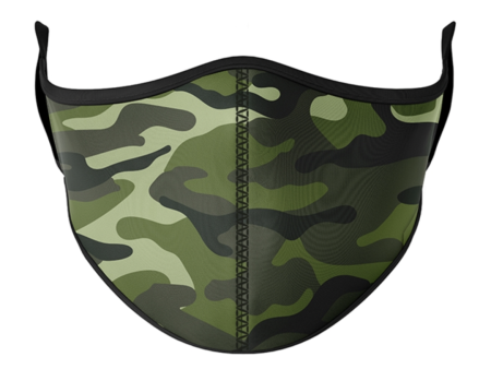 Top Trenz Face Mask Camouflage Size 8+ Years on Sale