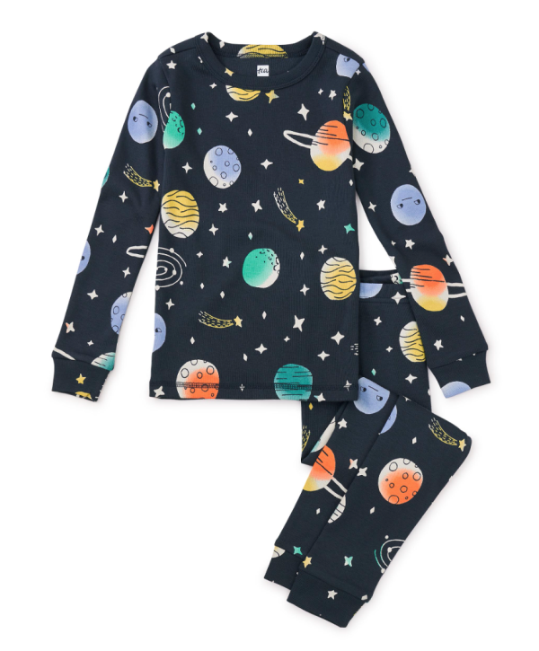 Tea Collection Goodnight Pajama Set Space Walk For Discount