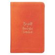 Agenda de lujo Be still and know - Naranja Hot on Sale