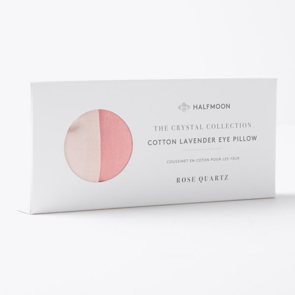 Halfmoon Crystal Collection Cotton Eye Pillow Hot on Sale