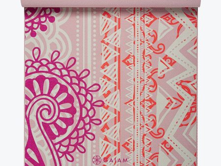 Bohemian Rose Yoga Mat (4mm) Online Sale