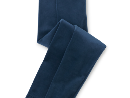 Tea Collection Velour Leggings Bedford Blue Cheap