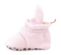 Zutano Cozie Fleece Gripper Bootie Baby Pink Discount