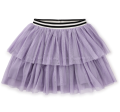 Tea Collection Tiered Tulle Skirt Sheer Lilac For Discount