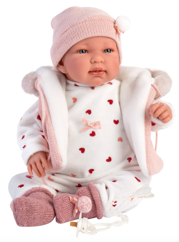 Llorens 17.3  Articulated Crying Newborn Doll Katelyn Sale