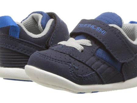 Tsukihoshi Racer Navy Blue Baby Shoe Sale