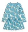 Tea Collection Long Sleeve Pocket Dress Squabble Of Seagulls Fashion