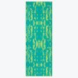 Reversible Turquoise Lotus Yoga Mat (6mm) Online now