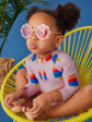 Tea Collection Rash Guard Baby Swimsuit Rainbow Paletas Supply