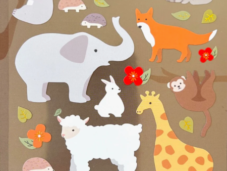 Suatelier Land Animals Stickers For Cheap