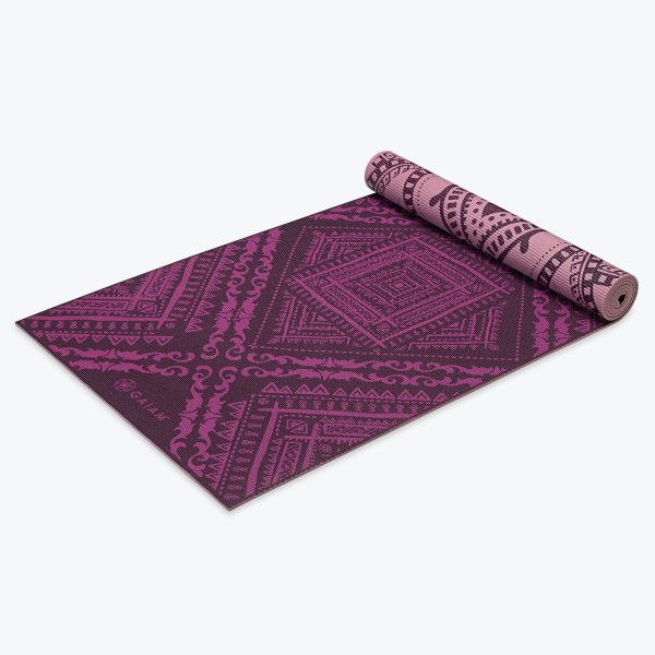 Reversible Inner Peace Yoga Mat (6mm) Cheap